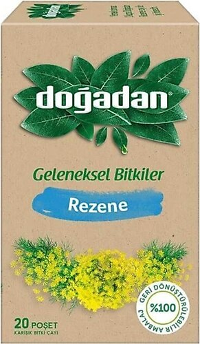 DOĞADAN BİTKİ ÇAYI 20"Lİ POŞET GELENEKSEL BİTKİLER-REZENE