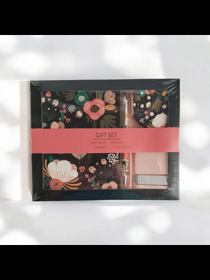 Victorias Journals Gift Set 13x18 128 Syf Sert Kapak Defter+ayna+tük.kalem+postit 124-2077