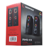 Rampage Rms-x9 2.0 Rgb Işıklı Multimedia 5v 30db Gaming Hoparlör