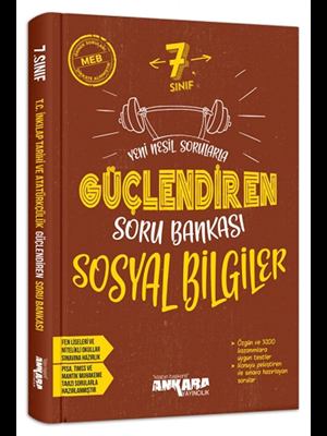 Ankara Yay.-7.sınıf Güçlendiren Soru Bankası Sosyal Bilgiler 2025