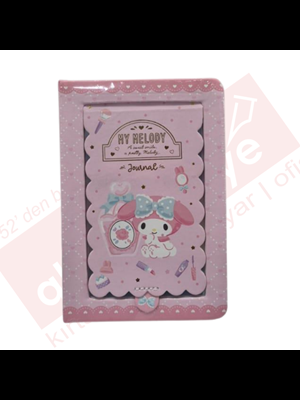 Victorias Journals A6 My Melody Sert Kapaklı Aynalı Günlük 192 Sayfa 525-2089