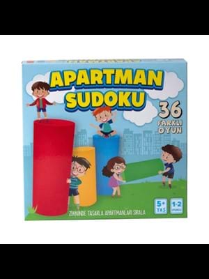 Apartman Sudoku Zeka ve Mantık Oyunu P-127660