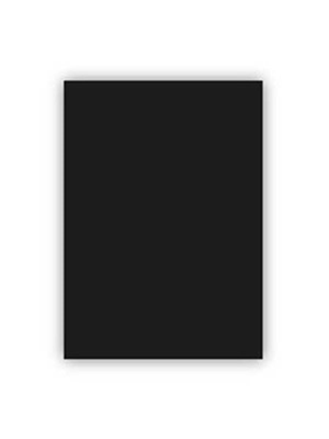Türkoğlu 35x50 Renkli Mukavva Siyah Trm3550s