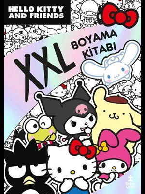 Hello Kitty And Friends Xxl Boyama Kitabı - Doğan Yayınları