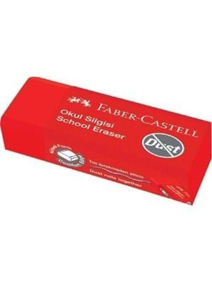 Faber Castell 187223-30 Okul Silgisi Kırmızı