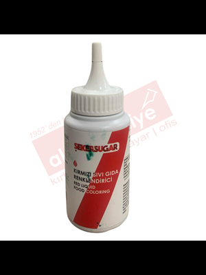 Gusto 150 Ml Sıvı Gıda Boyası Kırmızı G0705