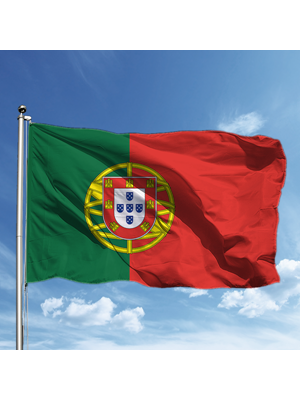 Alsancak 50x75 Raşel Yabancı Devlet Bayrağı Portekiz