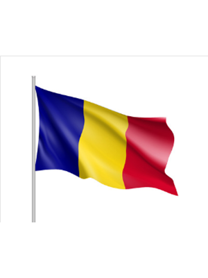Kale 50x75 Raşel Yabancı Devlet Bayrağı Romanya
