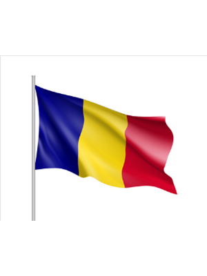 Kale 50x75 Raşel Yabancı Devlet Bayrağı Romanya