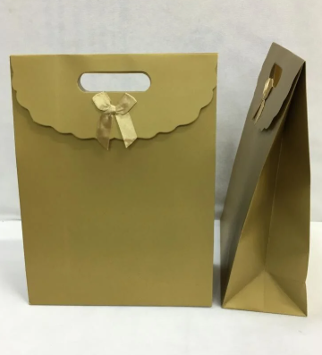 NEDİ 24X11X31 CM CIRTLI KARTON HEDİYE ÇANTASI ALTIN 2431G