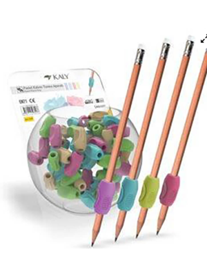 Silka Silikon Kalem Tutacağı Pastel Renkler Art.25p