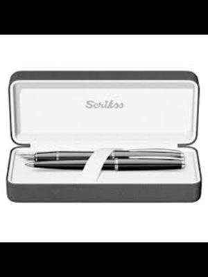 Scrikss 33 Dolma+tükenmez Kalem Seti Siyah