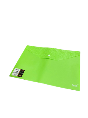 Sensho A4 Çıtçıtlı Dosya Yeşil Sm A4-02-16-8