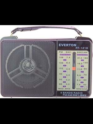 Everton Rt-1218 Fm Pilli ve Elektrikli Nostaljik Radyo