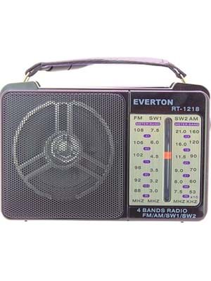 Everton Rt-1218 Fm Pilli ve Elektrikli Nostaljik Radyo