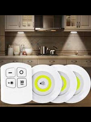 Winnboss Wn-1186 Dolap İçi 3lü Kumandalo Led Spot Lamba