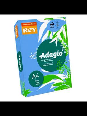Rey Adagio A4 80 Gr Renkli Fotokopi Kağıdı 500"lü Turkuaz 51