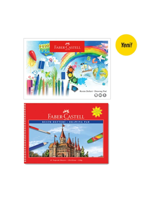 Faber Castell 35x50 15yp Resim Defteri Karton Kapak 50754000350