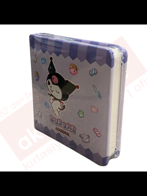 Victorias Journals 9x9 Kuromi Çizgili Günlük 192 Sayfa 525-2013