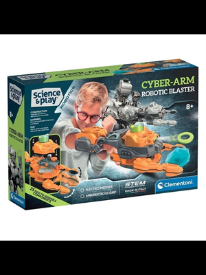 Clementoni Bilim ve Oyun Mekanik Laboratuvarı Cyber-arm Robotic Blaster Cle-75086tr