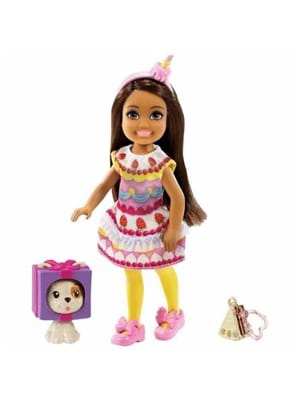 Barbie Kostümlü Chelsea ve Hayvancığı Oyun Seti Ghv69