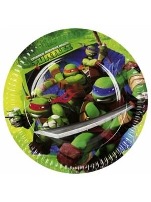Parti Dünyası Ninja Kaplumbağalar Tabak 8 Li 552465