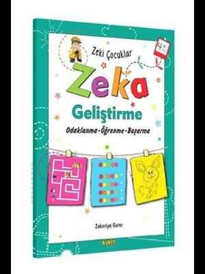 Zeki Çocuklar - Zeka Geliştirme (+4 Yaş) - Kukla Yayınları