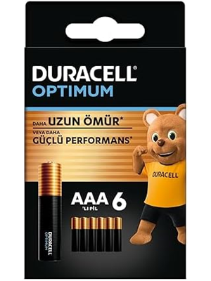 Duracell Optimum Aaa 1.5v Alkalin Pil 6"lı