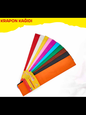 Mileo 50x200 Cm Krapon Kağıdı 10 Renk 1726