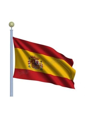 Alsancak 50x75 Raşel Yabancı Devlet Bayrağı İspanya