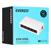 Everest Esw-515g 5 Port 10-100-1000 Mbps Gigabit Ethernet Switch