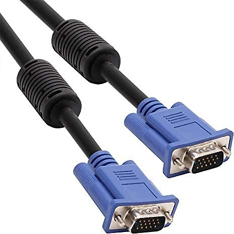 VCOM CG341AD 5MT SİYAH VGA KABLO