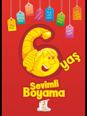 Sevimli Boyama 6 Yaş - Ren Çocuk Yayınları