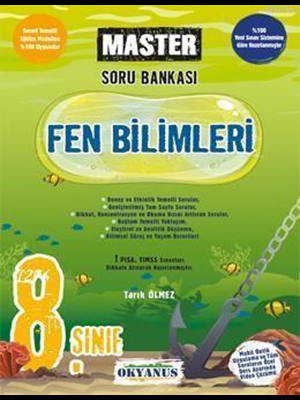 Okyanus Yay.-8.sınıf Master Fen Bilimleri Soru Bankası 1819