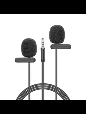 Snopy Sn-m60 2 Mikrofonlu Akıllı Telefon Uyumlu Youtuber Mikrofon