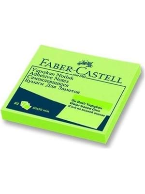 Faber Castell 50x50 Mm Yapışkanlı Not Kağıdı Yeşil 565842
