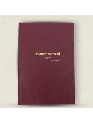 Altınyıldız 21x30 Zimmet Defteri Ciltli 80 Yp