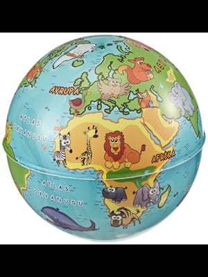 Gürbüz Globe Bank 43103 10 Cm Hayvanlı Kumbara Küre