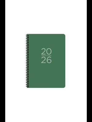 Keskin Color 17x24 Spiralli Günlük Ajanda Yeşil 600163-99 (2026)