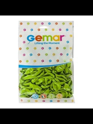 Gemar 11" Metalik Balon Açık Yeşil 100"lü