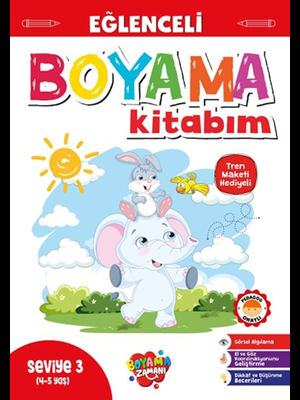 Boyama Zamanı Eğlenceli Boyama Kitabım (4-5 Yaş) - Koloni Kitap