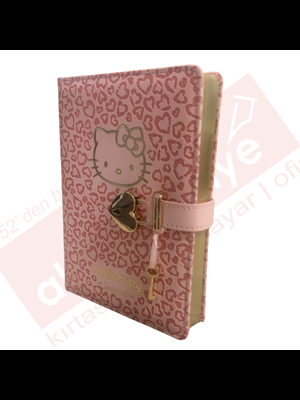 Victorias Journals 13x18 Hello Kitty Hush Hush Kilitli Çiz.defter Kutulu 160 Yp 525-1921