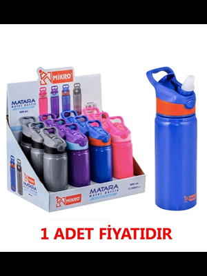 Mikro 600 Ml Alüminyum Matara Mt-2515