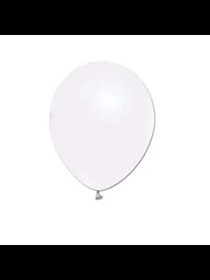 Gemar 11" Metalik Balon 100"lü Beyaz 028\11845