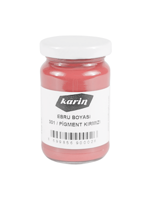 Karin Ebru Boyası 105 Cc Pigment Kırmızı 301