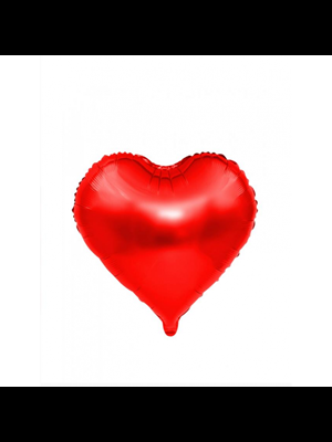 Nedi 24" (60 Cm ) Folyo Balon Kalp Kırmızı