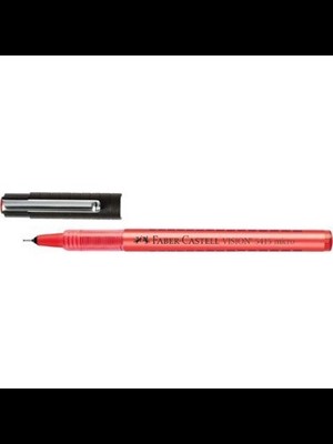 Faber Castell Vısıon İğne Uçlu Kalem Kırmızı 5415