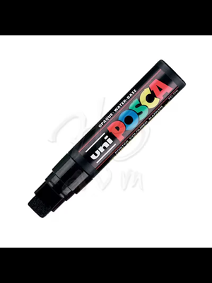 Uni Posca 15.0 Su Bazlı Poster Markörü Black Pc-17k