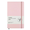 Victorias Journals Classic 13x21 Haftalık Ajanda Sert Kapak Ivory Pembe 124-1415 2025