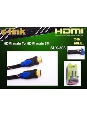 S-lınk 5 M Hdmı M/m Kablo Slx-303